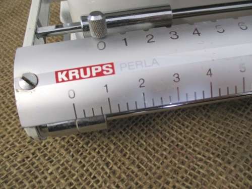 Lovely Vintage Krups Perla 22lb Kitchen Scale                 Approx 1960's         Made in Germany