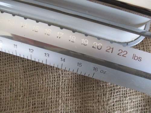 Lovely Vintage Krups Perla 22lb Kitchen Scale                 Approx 1960's         Made in Germany