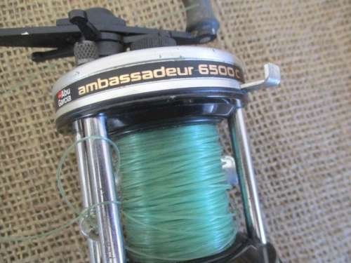 Very Nice Ambassadeur Abu Garcia 6500 C Reel In Original Packaging       Made In Sweden