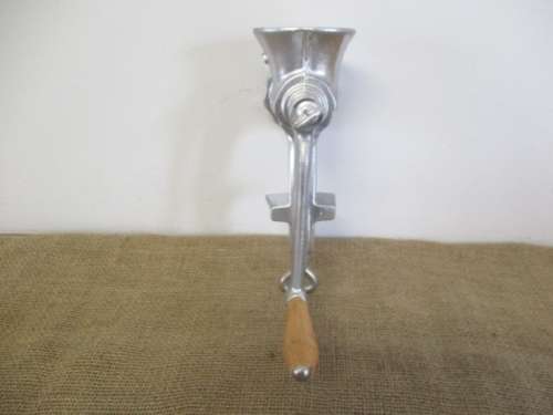 Beautiful And Complete Vintage Cast Iron No 5 SWM Meat Mincer          Made In Germany