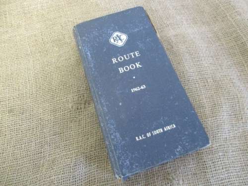 Very Old Antique/Vintage Suid Afrika/South Africa No 59241 AA Badge & RAC SA. Route Book