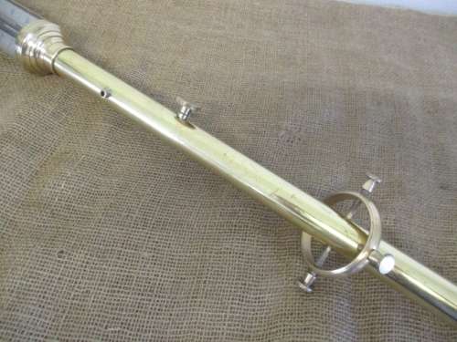 Ultra Super Rare : Vintage Brass J.J.B.L.M.16 a 22 R.N.Destesso Lisbon Marine Barometer