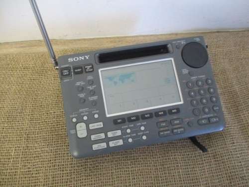 Rare Vintage LW/MW/SW/FM Stereo Sony World Band Receiver ICF - SW55