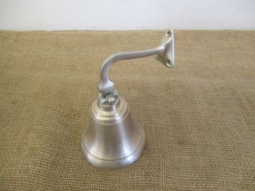 There Is Someone At The Door....This First Class Vintage Metal Wall Mount Door Bell