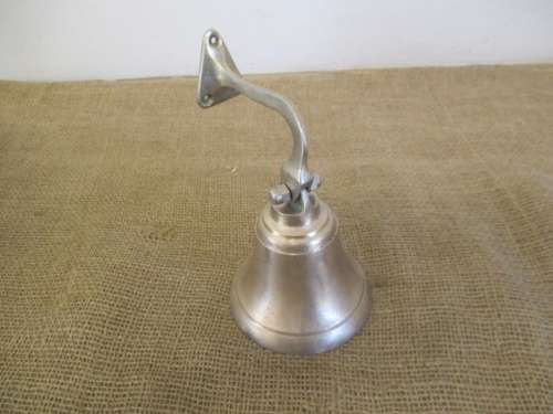 There Is Someone At The Door....This First Class Vintage Metal Wall Mount Door Bell