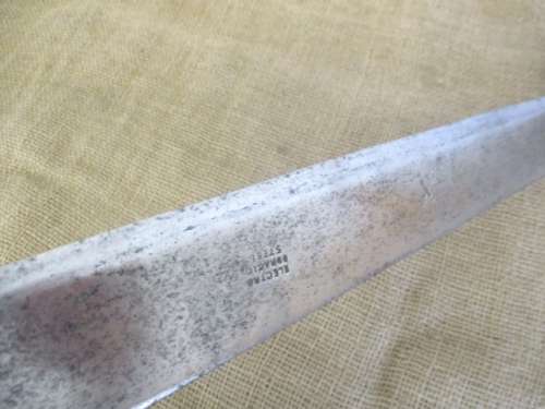 Beautiful Large Antique/Vintage W.Gilpin 13` Draw Knife           Wedges Mills