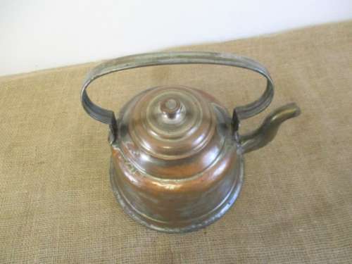 Rare With Plenty Character.....Antique Handmade Mumark Istanbul Copper Coffee Kettle