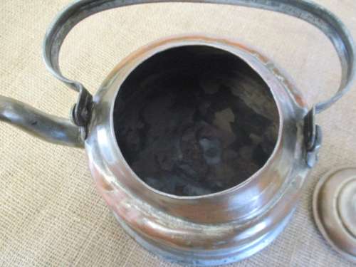 Rare With Plenty Character.....Antique Handmade Mumark Istanbul Copper Coffee Kettle