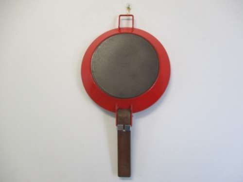 Beautiful Vintage Collectable Old Fashioned Enamel Finel Frying Pan           Made In Finland