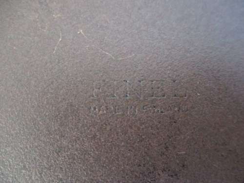 Beautiful Vintage Collectable Old Fashioned Enamel Finel Frying Pan           Made In Finland