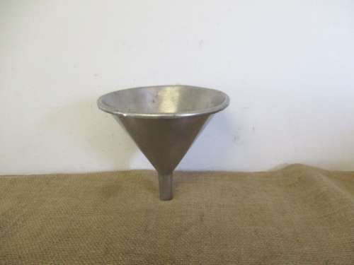 Nice Sturdy Vintage Stainless Steel Funnel