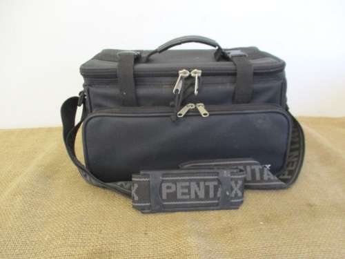 For StoSim Bid Only - Vintage Pentax MZ -7 SLR Camera With Attached Pentax 28 - 80 Lens