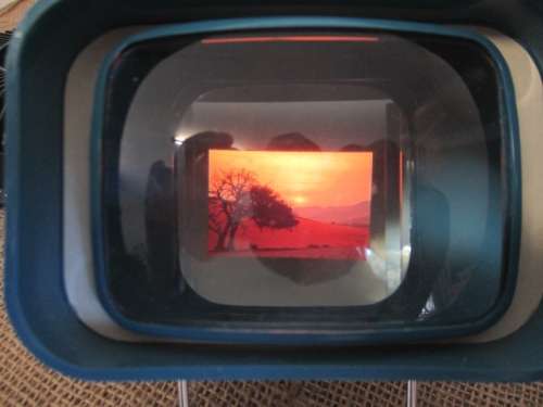 Vintage Kodak Carousel Slide Tray With Some Of The Most Beautiful Sunset Photo Slides