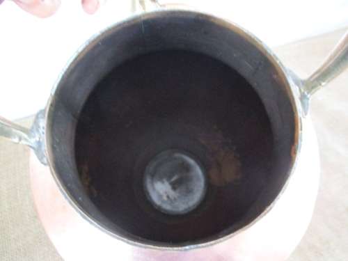 For Lorna`s Bid Only - An Impressive Vintage Solid Hammered Copper And Brass `A Tivoli Original`