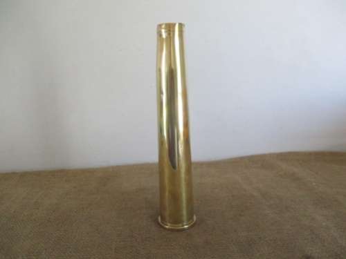 Beautiful Vintage 40mm M.K.4 LOT 980 ECC 1956 Brass Shell Casing