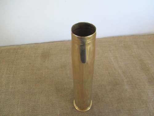Beautiful Vintage 40mm M.K.4 LOT 980 ECC 1956 Brass Shell Casing