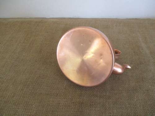Cute Vintage Tagus R 51 Copper Tea Pot              Made In Portugal