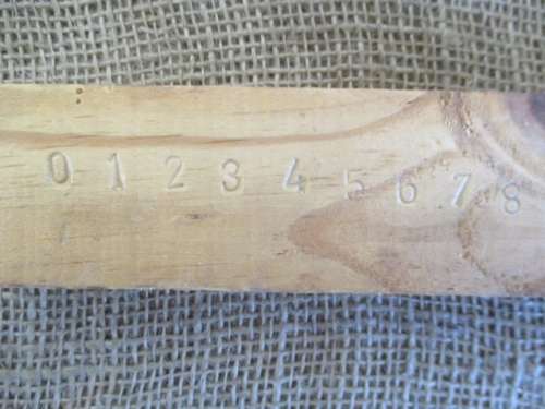 Nice Set Of Nine 10mm Machine Made Number Punches
