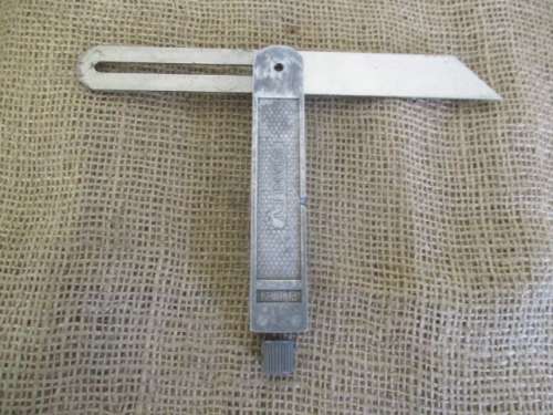 Lovely Vintage Stanley 18TB Aluminum Body Adjustable Sliding T-Bevel Square         Made In USA.