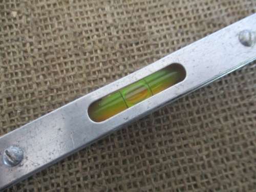 Very Rare Vintage Aluminum Disston 9` Torpedo Spirit Level         Made In USA.