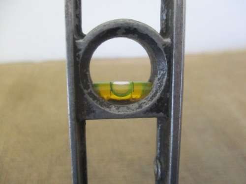 Very Rare Vintage Aluminum Disston 9` Torpedo Spirit Level         Made In USA.