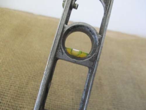 Very Rare Vintage Aluminum Disston 9` Torpedo Spirit Level         Made In USA.