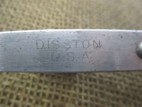 Very Rare Vintage Aluminum Disston 9` Torpedo Spirit Level         Made In USA.
