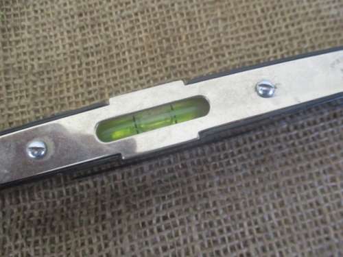 The Most Exeptional Vintage 9` No 1623 Bakelite Rabone Warranted Correct Torpedo Spirit Level