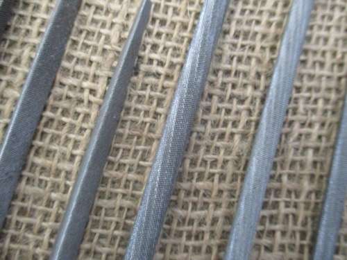 Nice Handy Collection Of Useful Smaller Round, Flat, Triangle & Square Steels Files