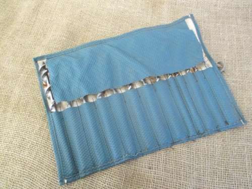 Really Nice Vintage BEWU Woodworking Drill Bit Set In Original Sleeve  3/16` - 1`