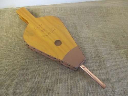 Finally At Last...... Real Decent Large `Oupa se Pompie` Fireplace Wooden Bellow