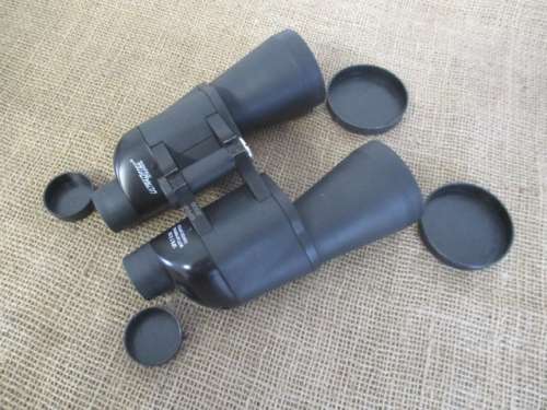 Very Beautiful UltraOptec Ultrafocus UFS 7 x 50 Binocular With End Caps And In Original Case