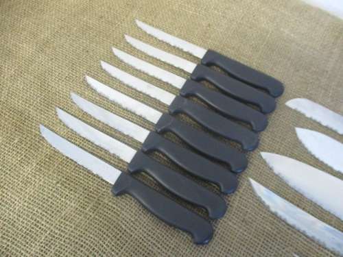 Beautiful 17 Piece Shogun Stainless Steel Knife Set                          Made In Japan