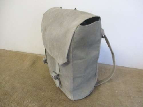An Old Canvas Backpack And Free Of Charge Sea King Canvas Water Cooler Bag