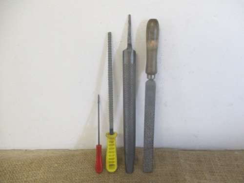Two Perfect Carpenter`s Rasps Plus Two Others