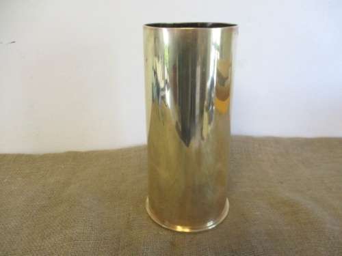 Exceptionally Rare.....This Rare Vintage WWII 4.7in. MKS IX IX XII XII Guns Naval Brass Shell Casing