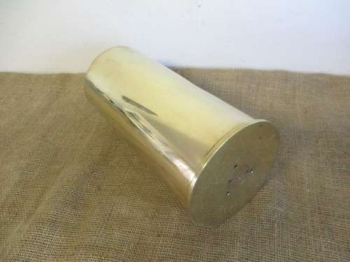 Exceptionally Rare.....This Rare Vintage WWII 4.7in. MKS IX IX XII XII Guns Naval Brass Shell Casing