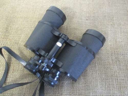 Super Good Vintage Super Zenith 20 X 50 Field 3` Binocular With End Caps And In Original Case