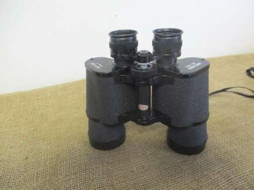 Super Good Vintage Super Zenith 20 X 50 Field 3` Binocular With End Caps And In Original Case