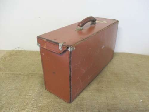 Characterful Old Vintage Pilot`s Leather Case With Original Keys From A Former SAA Pilot