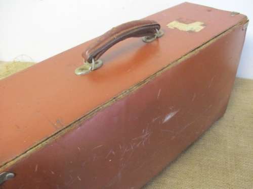 Characterful Old Vintage Pilot`s Leather Case With Original Keys From A Former SAA Pilot