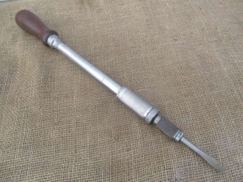 Bid For PlaneMe Only -  Sturdy Vintage Millers Falls No 620A Spiral Ratcheting Screwdriver