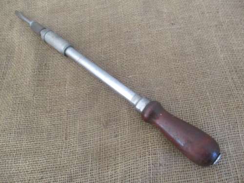 Bid For PlaneMe Only -  Sturdy Vintage Millers Falls No 620A Spiral Ratcheting Screwdriver