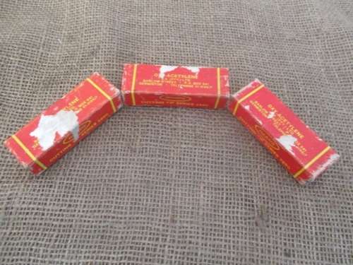 Three Never Used Harris Cutting Tips No`s 1F, 2F & 3F, Series 2890 In Original Packaging        MIB