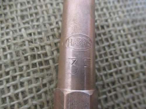 Three Never Used Harris Cutting Tips No`s 1F, 2F & 3F, Series 2890 In Original Packaging        MIB