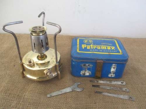 Exceptionally Rare Vintage Original Petromax No 220 Kerosene Camp Stove       Made In Germany