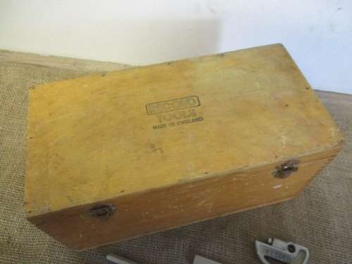 Beautiful Vintage Record Multi - Plane No 405 In Original Wooden Box