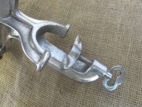 For Marvan`s Bid Only -  Complete Vintage Cast Iron No 10 Husqvarna Reliance Meat Mincer