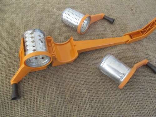 Vintage Mouli Julienne Rotary Grater/Slicer And Vintage Mouli Brevete SGDG Model Depose Grater
