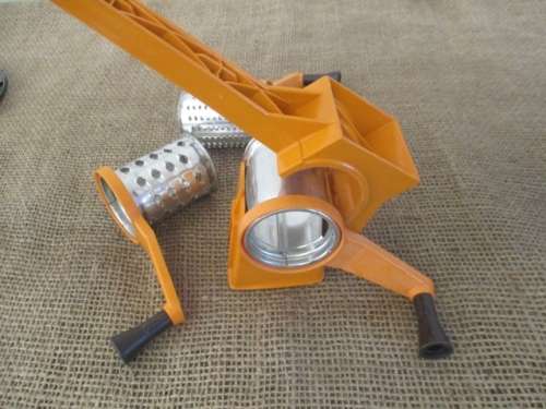 Vintage Mouli Julienne Rotary Grater/Slicer And Vintage Mouli Brevete SGDG Model Depose Grater